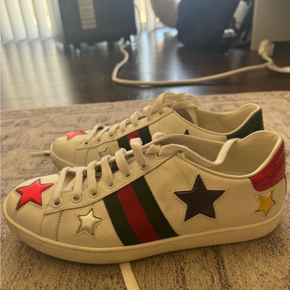 Gucci Ace Star Sneaker - Picture 3 of 9